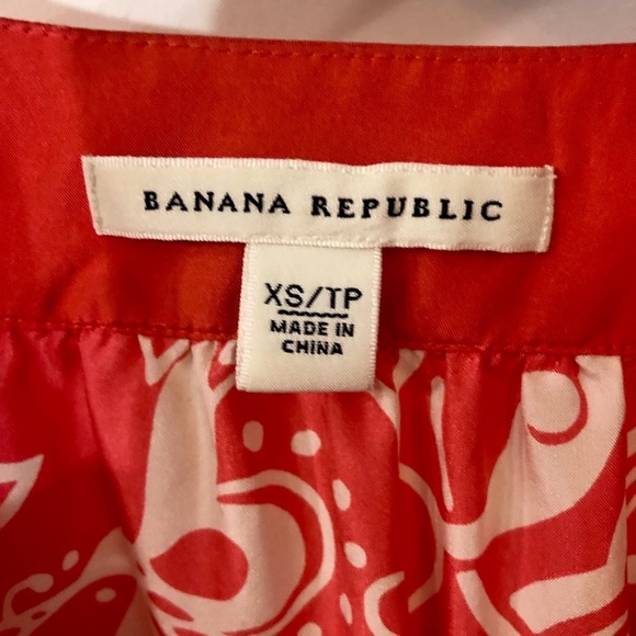 ❤️ Pure silk Banana Republic tunic top - Picture 3 of 5